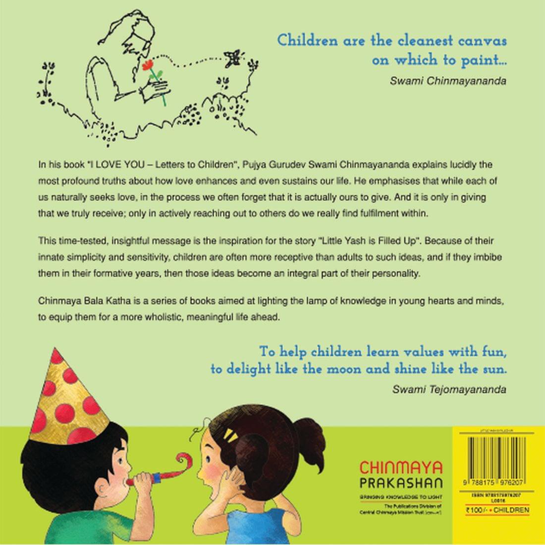 Little Yash is Filled Up !