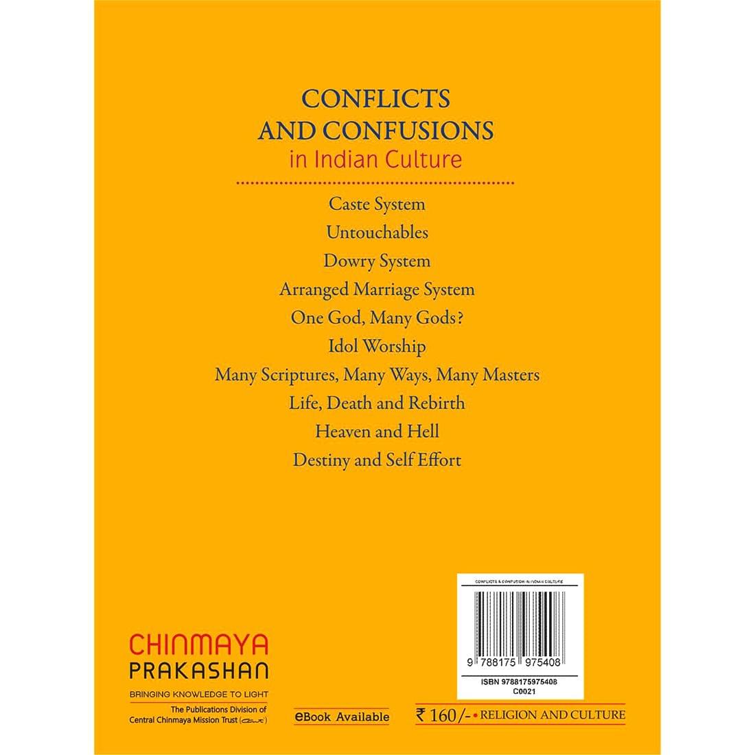Conflicts and Confusions in Indian Culture (Hard bound)