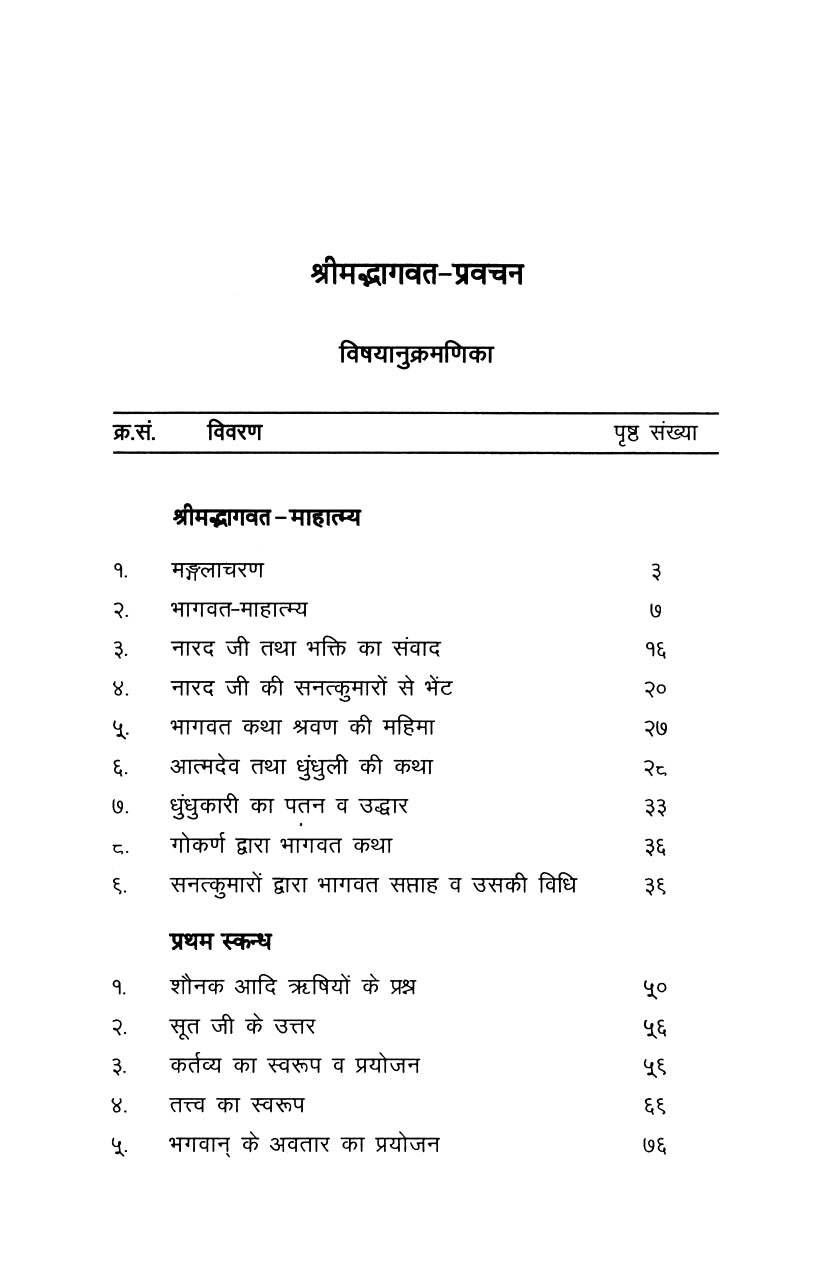 Shrimad Bhagavata Pravachan (हिंदी)