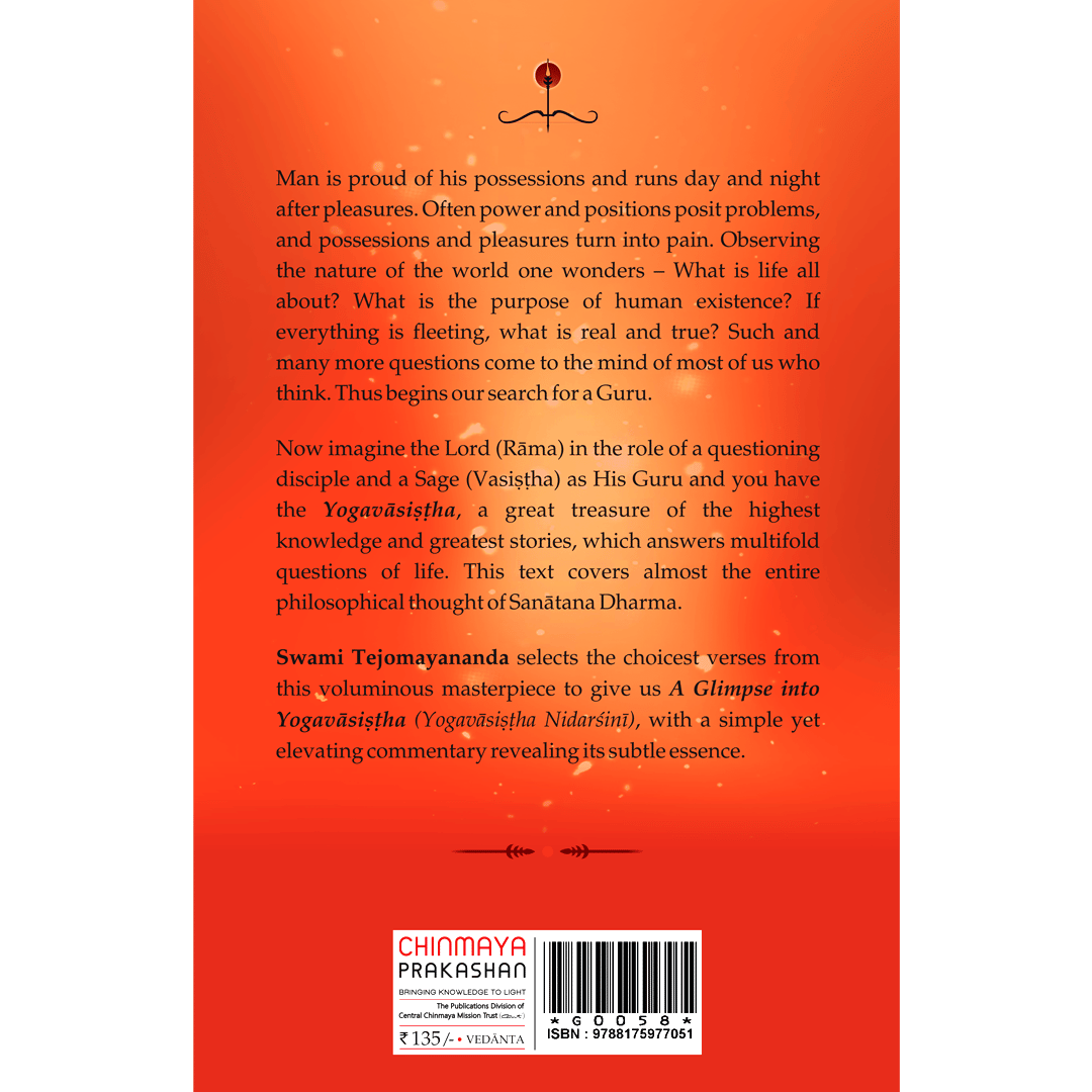 A Glimpse into Yogavasistha