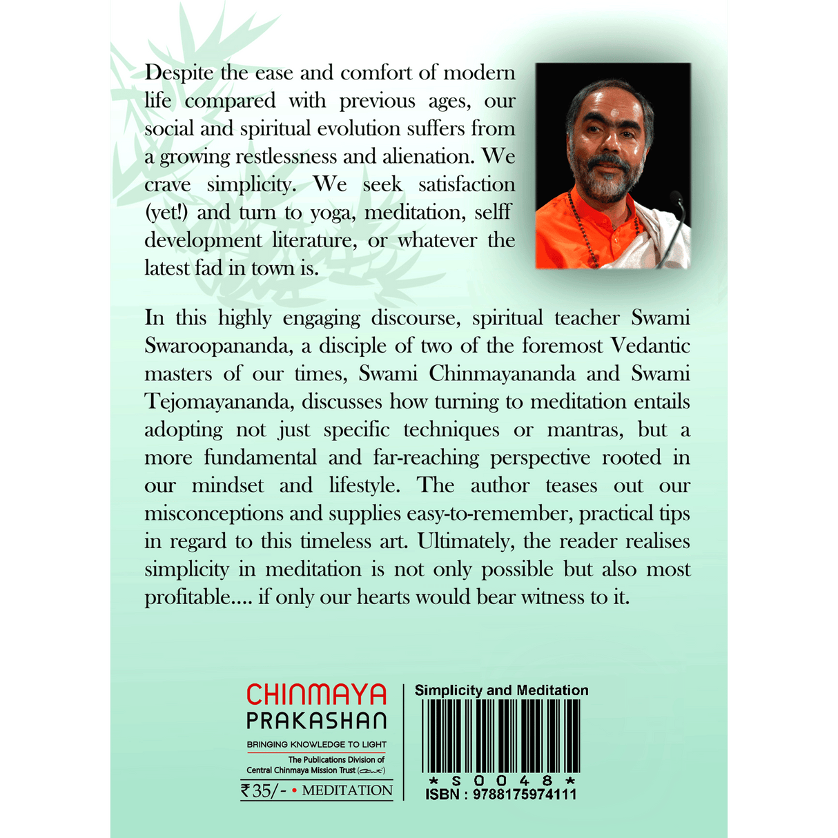 Simplicity and Meditation