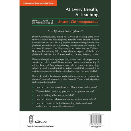 At Every Breath, A Teaching