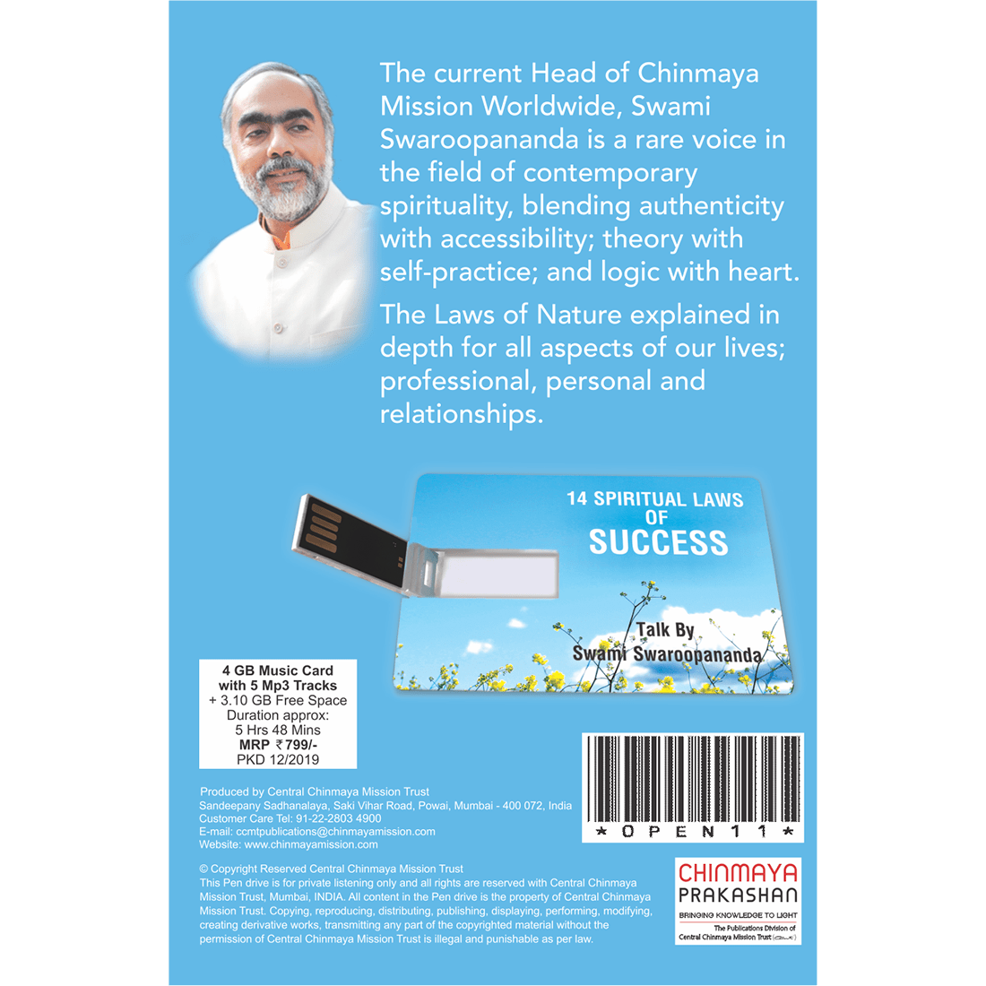 14 Spiritual Laws of Success (Audio Discourses)