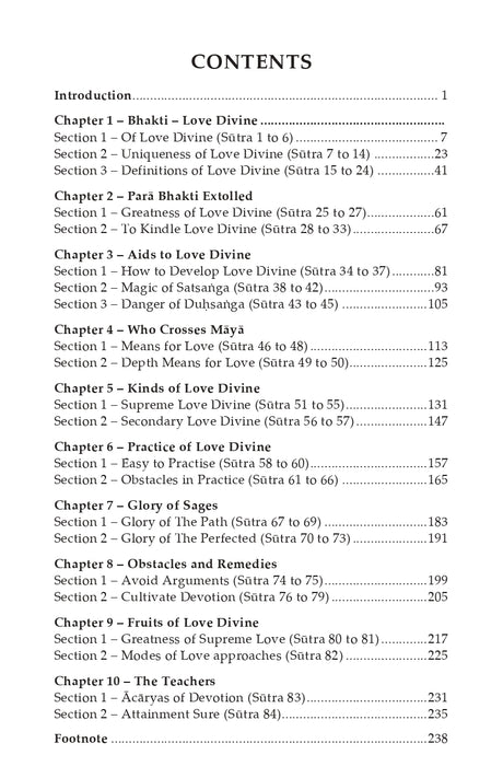 Narada Bhakti Sutra