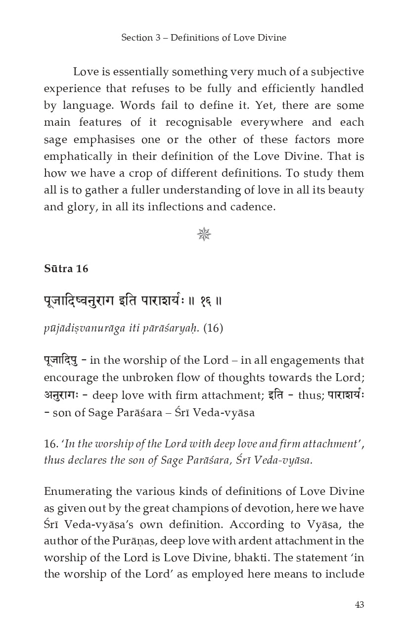 Narada Bhakti Sutra