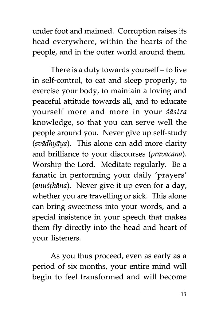 Practice of Vedanta
