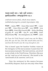Purushasuktam (The Universal Person)